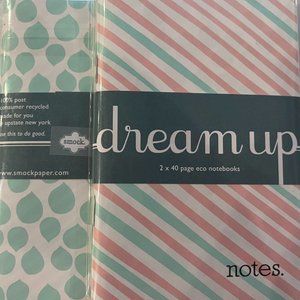 Five 2 packs of 40 page eco notebooks - total of 10 notebooks